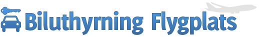 Biluthyrning Flygplats
